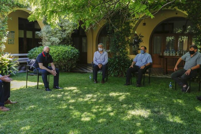 Gutiérrez recibió a pastores y representantes de Iglesias de Neuquén