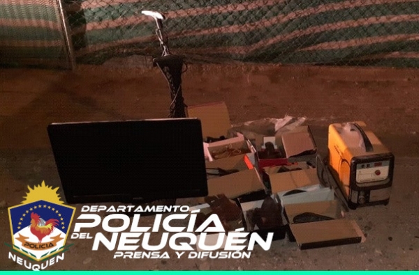 Rápido accionar Policial permite recuperar elementos robados