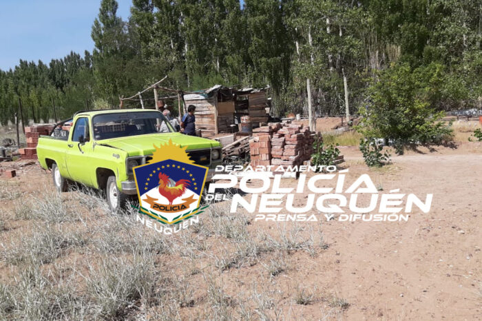 Rápido accionar policial frustra un hurto de materiales de construcción