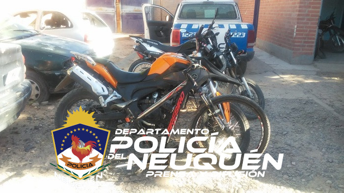 Personal de la Cría. 18° recuperó tres motos y una bicicleta robadas