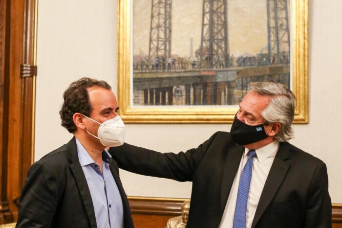 El Presidente se reunió con el reelecto intendente de Río Cuarto