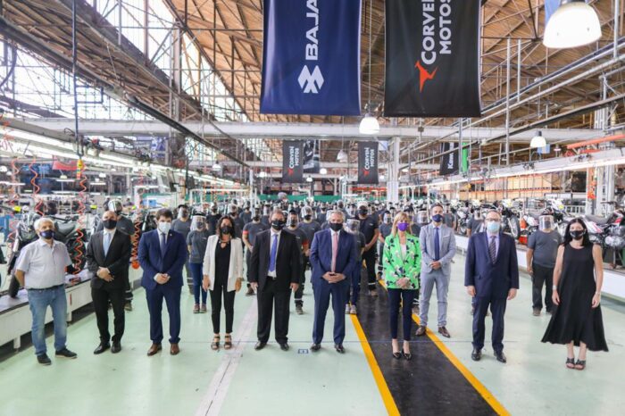 El Presidente participó del anuncio de inversiones de Corven Motors Argentina por $980 millones que generará cientos de puestos de trabajo