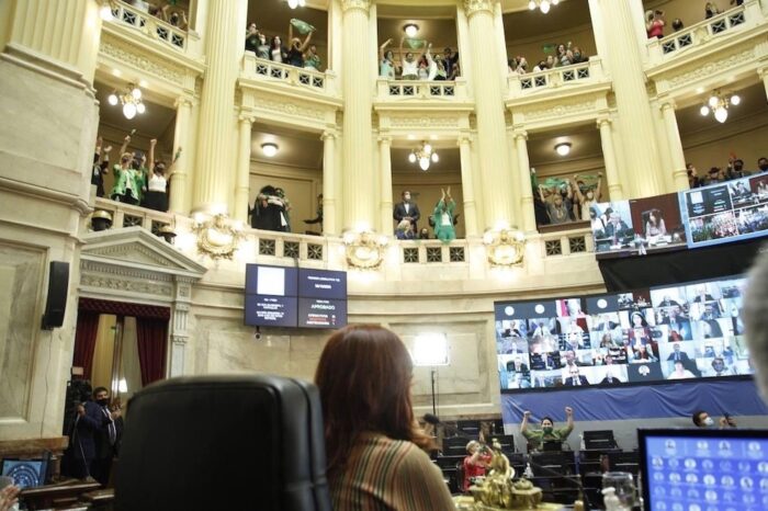 Argentina aprobó el aborto legal y gratuito impulsado por el Gobierno