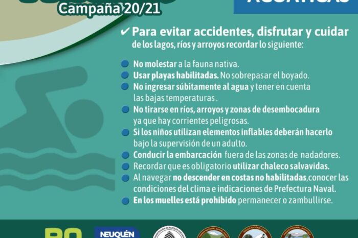 Campaña de prevención “Solo Huellas 20/21”