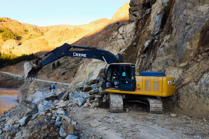 Corte de luz por trabajos de vialidad sobre ruta a Huinganco