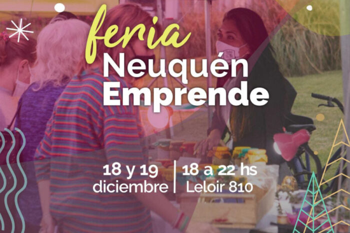 La Legislatura invita este fin de semana a la edición navideña de la Feria Neuquén Emprende