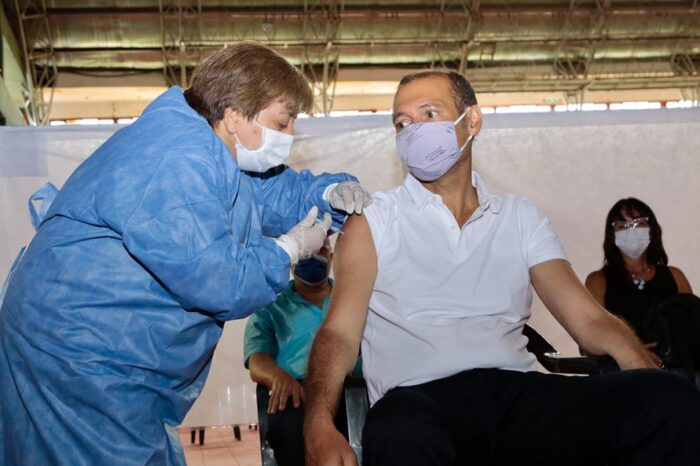 Comenzó el operativo de vacunación contra el coronavirus en la provincia