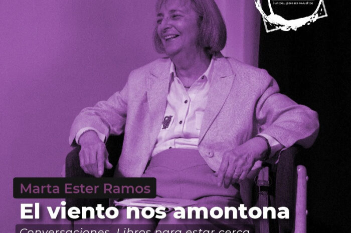 Marta Ester Ramos presentará el libro “Derrotero” en el ciclo El viento nos amontona
