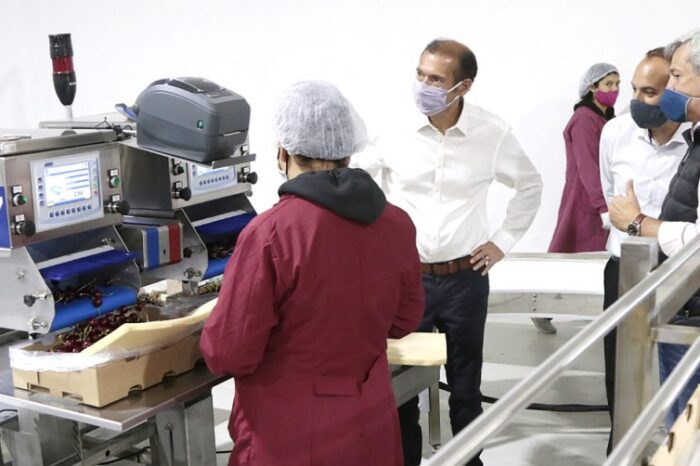 Gutiérrez destacó el perfil productivo y exportador de Vista Alegre