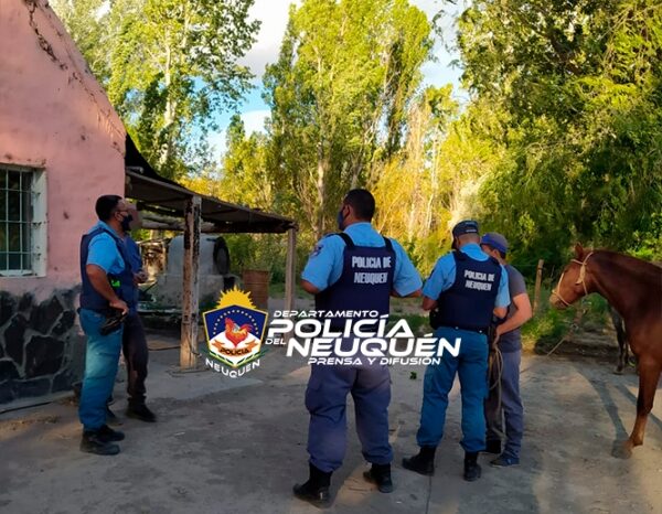 Quisieron robar equinos del predio municipal y fueron demorados