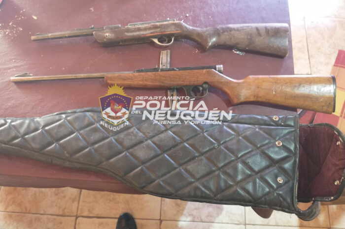 Rincón de los Sauces: Secuestran armas y gran cantidad de municiones en  allanamiento