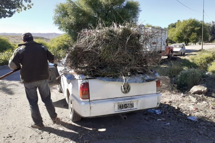 Jornada de limpieza en los barrios de Junín de los Andes