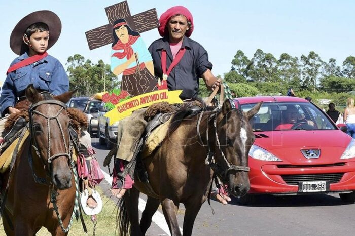 Por primera vez la celebración del Gauchito Gil fue virtual
