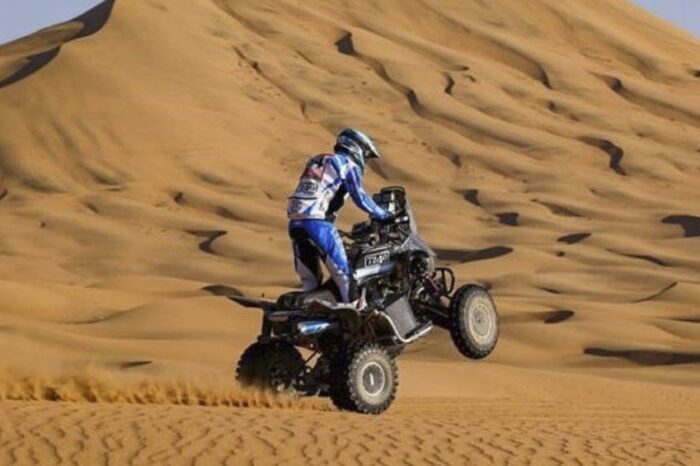 Quién es Manuel Andújar, el lobense que ganó el Dakar con su cuatriciclo