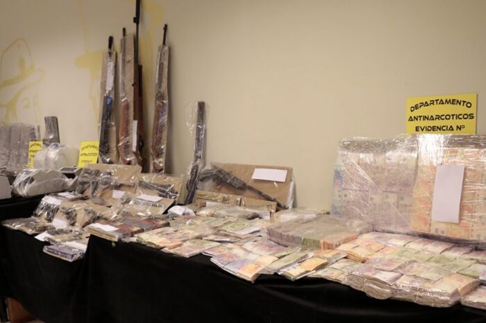 Merlo destacó el megaoperativo policial para desbaratar organización narco
