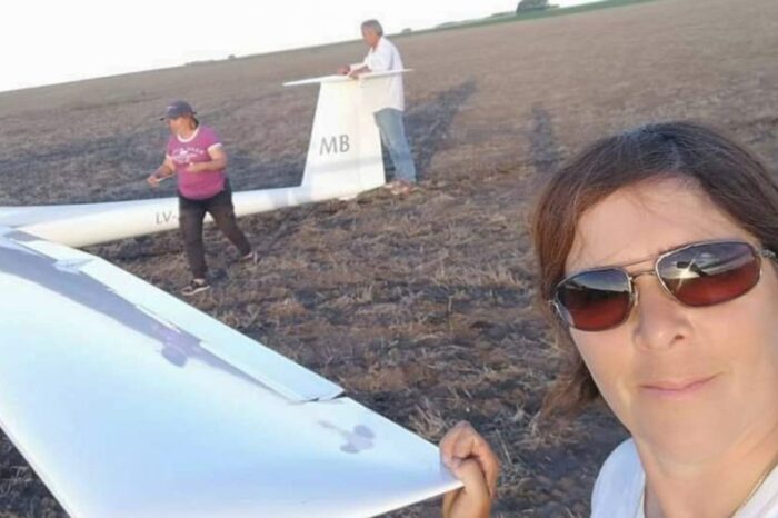 Destacada labor de Paula Drazul en el Nacional de Vuelo a Vela