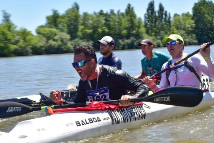 Mariano Turner y Daniel Sáez, los otros héroes de la Regata del Río Negro