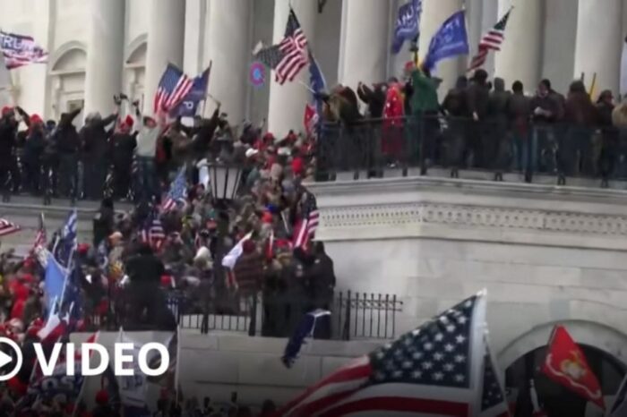 Manifestantes proTrump rompieron el cerco de seguridad y entraron al Congreso