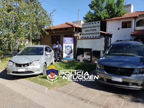 Secuestran Drogas y distintos elementos  en un allanamiento por estafas
