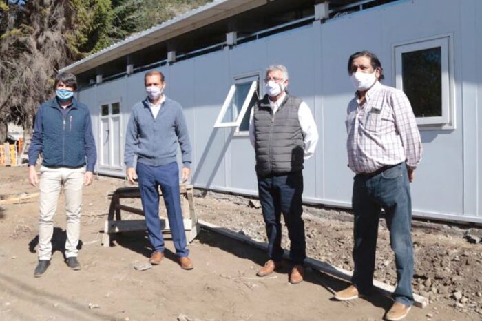 El hospital modular de San Martín de los Andes se inaugurará el próximo jueves