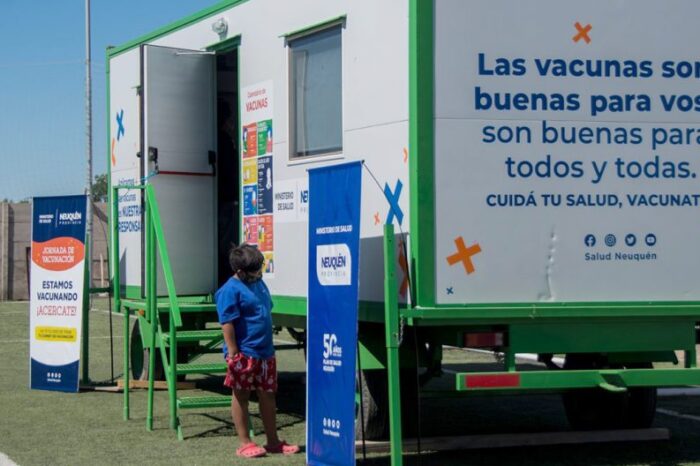 Calendario Regular: continúa la atención en los vacunatorios móviles