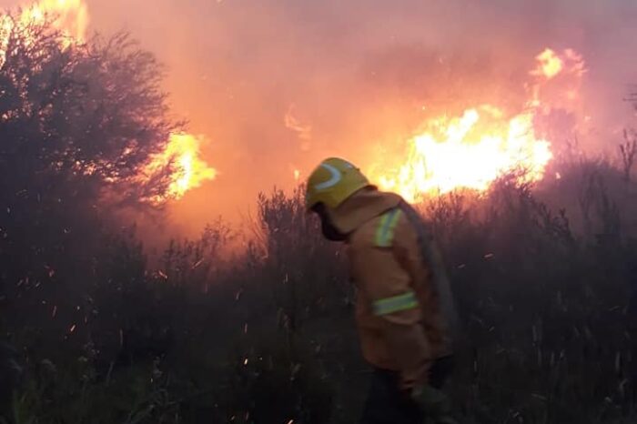 Pedirán a la ANAC que autoricen los vuelos privados para combatir el incendio