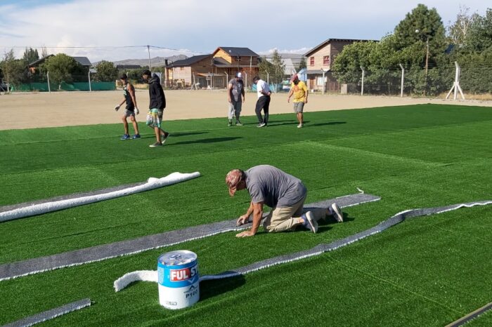El lunes se inaugura la cancha de hockey de Junín de los Andes