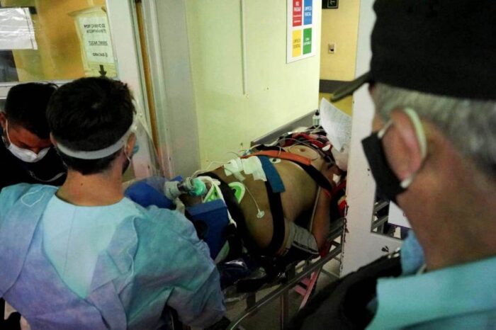 El femicida intentó suicidarse de nuevo y fue derivado al hospital de San Martin en grave estado