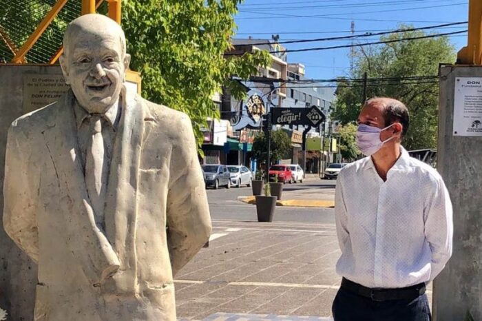 Gutiérrez participó del homenaje a Don Felipe Sapag