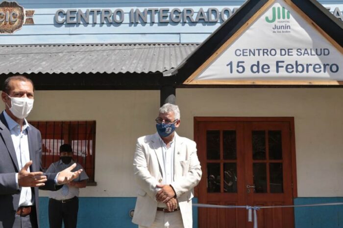 Gutiérrez inauguró un nuevo Centro de Salud en Junín de los Andes