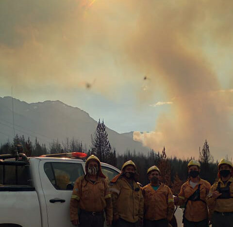 Incendio de El Bolsón: Neuquén envió brigadistas