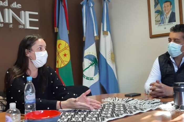 Sanucci Giménez visitó localidades del interior provincial