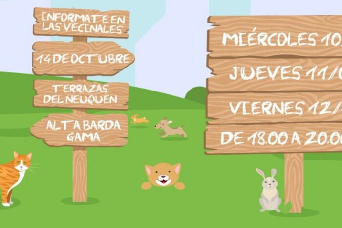Crearán puntos de encuentro barriales para promover el cuidado animal