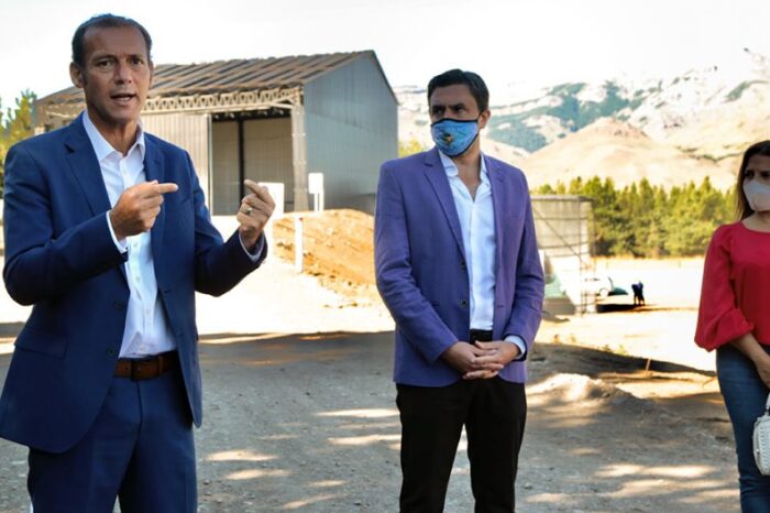 Gutiérrez inauguró una obra fundamental para el tratamiento de residuos en San Martín de los Andes