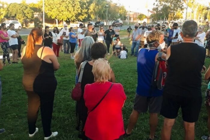 Reunión por Seguridad en el barrio Belgrano