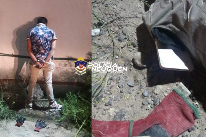 Infraganti: Policía demora a joven robando en una fiambrería