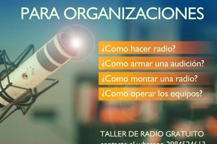 Capacitación en producción radial en la Universidad Nacional del Comahue
