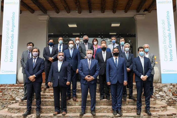 Alberto Fernández anunció en Catamarca un sistema de reducción de aportes para el Norte Grande