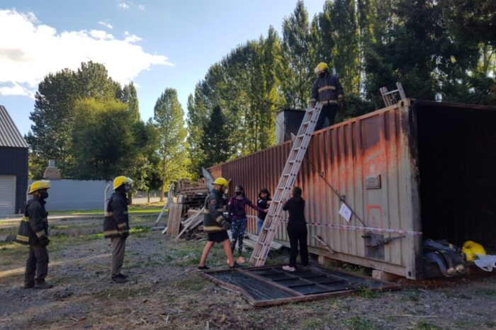 Se realizó la primera etapa evaluativa para los ingresantes al curso de aspirante a bombero voluntario