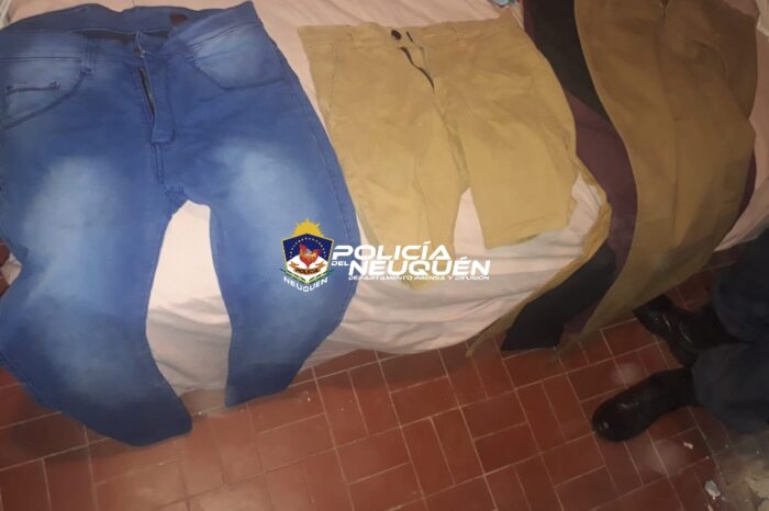 Picún Leufú: Secuestran prendas que habían sido sustraídas de un comercio