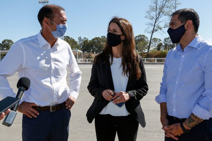 Gutiérrez recibió la secretaria de Deportes de la Nación
