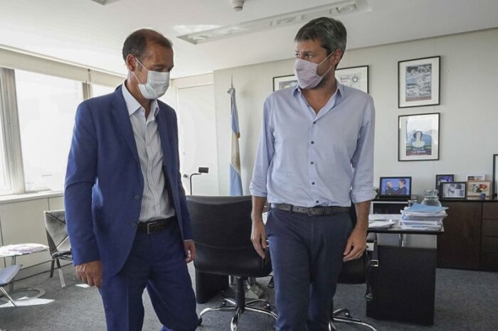 Gutiérrez se reunió con el ministro Lammens