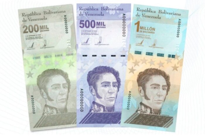 Venezuela lanzó un billete de un millón de bolívares: solo vale 50 centavos de dólar