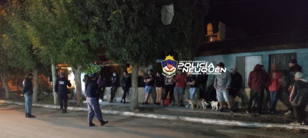 Desarticulan una fiesta clandestina en Añelo