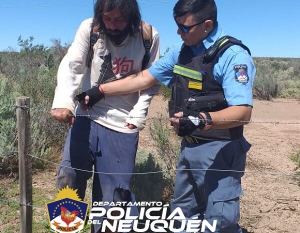 Personal Policial lograron dar con el paradero de Agustín Ezequiel Yañes