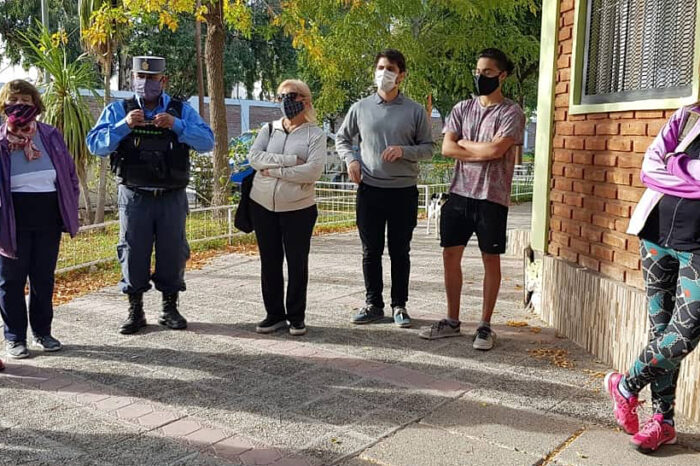 Reunión por prevención y seguridad ciudadana en Cutral Có