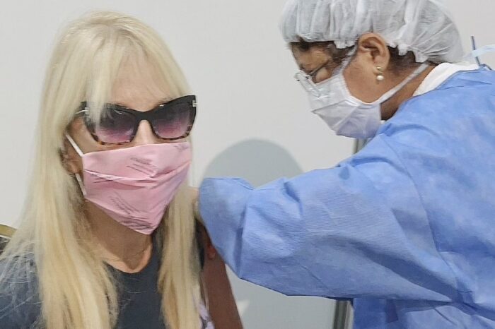 Graciela Alfano se vacunó hoy contra el coronavirus y fue tendencia en Twitter