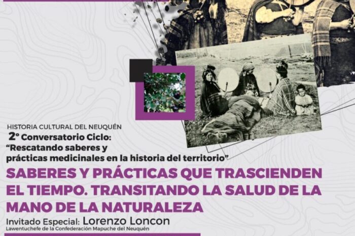 Nuevo conversatorio sobre saberes y prácticas medicinales en la historia del territorio