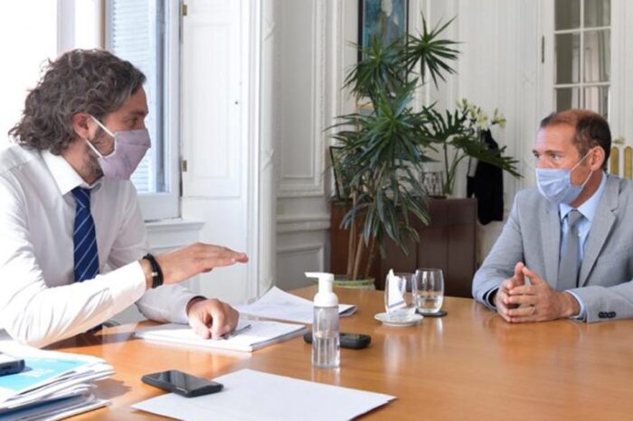 El gobernador se reunió con el ministro Jefe de Gabinete de la Nación