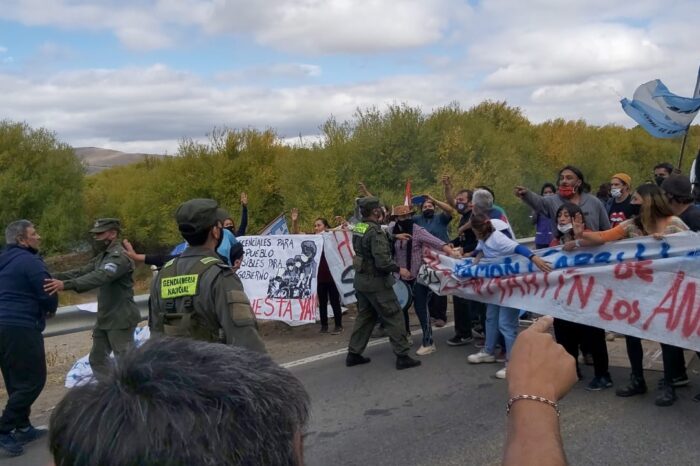Luego de 15 hs., trabajadores de Salud levantaron el corte en la Ruta Nac. 40